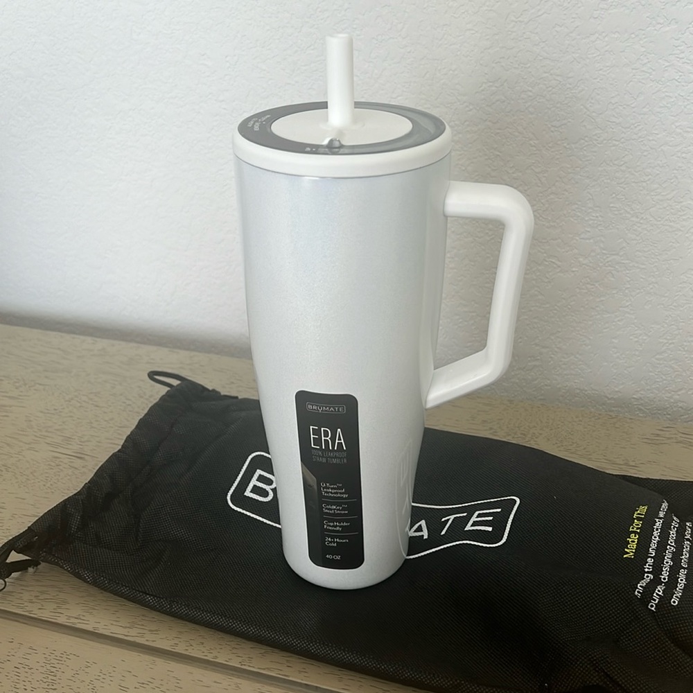 BrüMate Era 40oz - Limited Edition Glitter White